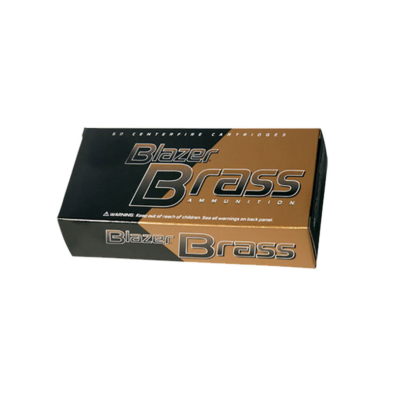 CCI CCI Blazer Brass 40 S&W 165 Grain FMJ Ammo, 50 Round Box (5210)
