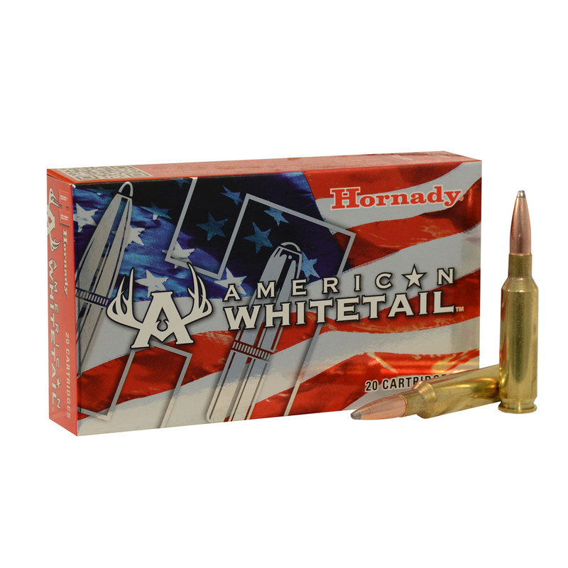 Hornady HORNADY American Whitetail 6.5 Creedmoor 129 Grain InterLock Ammo 20 Round Box (81489)
