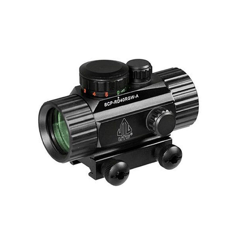Leapers UTG ITA Red/Green CQB Dot Sight with Integral Mount (SCP-RD40RGW-A)
