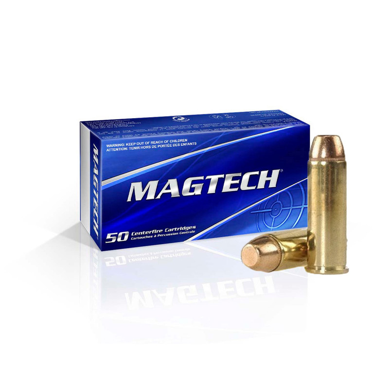 Magtech MAGTECH 44 Rem. Mag 240 Grain FMJ Flat Ammo, 50 Round Box (44C)