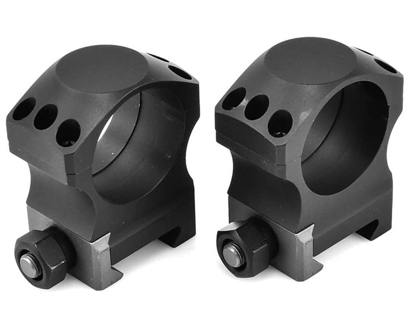 Nightforce NIGHTFORCE X-Treme Duty Ultralite X-High 34mm 6 Screw Ring Set (A214)