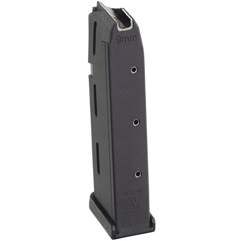 ProMag PROMAG 9mm 10rd Black Polymer Magazine Fits Glock 17/19/26 (GLK 14)