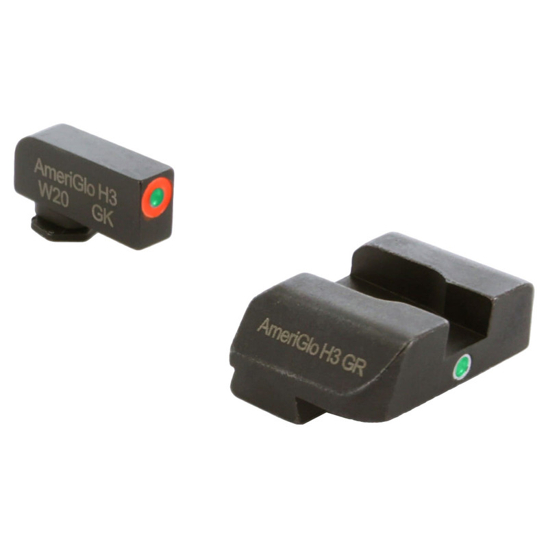 AmeriGlo AMERIGLO I-Dot GreenTritium Sight Set For Glock 20/21/29/30 (GL-203)