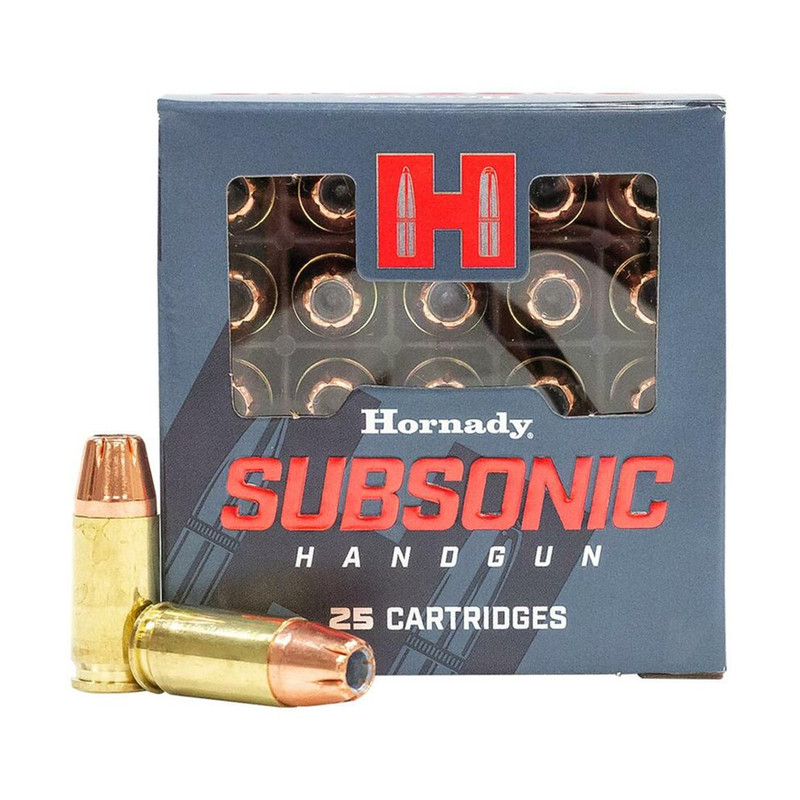 Hornady HORNADY 9mm Luger 147 Gr XTP Subsonic Handgun Ammo (90287)