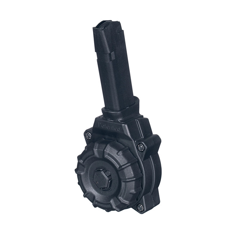 ProMag PROMAG Fits Glock 48 /43X 9mm 30rd Polymer Black Drum Magazine (DRM-A35)