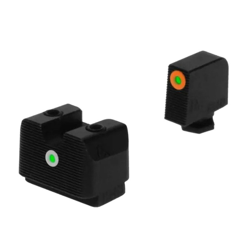 Rival Arms RIVAL ARMS In-Line Tritium Orange Front/White Rear Night Sights for Glock 17/19 (RA4A231G)