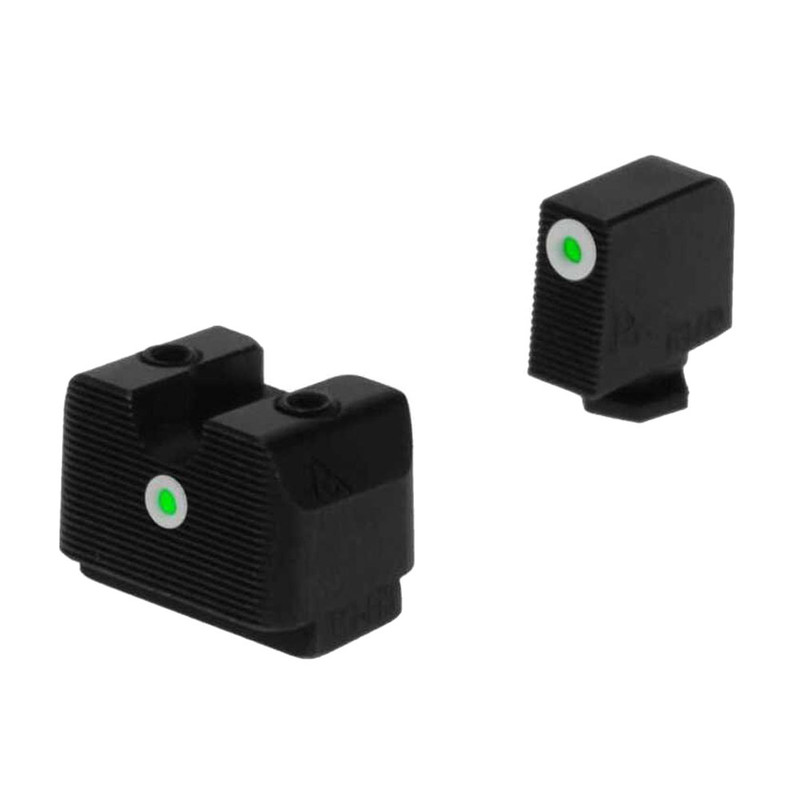 Rival Arms RIVAL ARMS In-Line Tritium Orange Front/White Rear Night Sights for Glock 17/19 (RA4B231G)