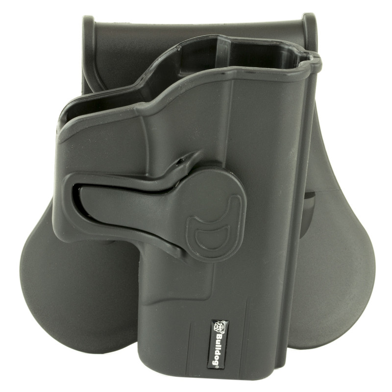 Bulldog Cases Bulldog Cases Rapid Release Polymer Holster, Fits Glock 43, Right Hand, Polymer, Black RR-G43