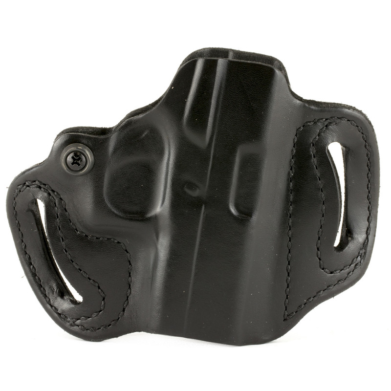 DeSantis DeSantis Gunhide Mini Slide Belt Holster, Fits Glock 43/43X/48, Right Hand, Black Leather 086BA8BZ0