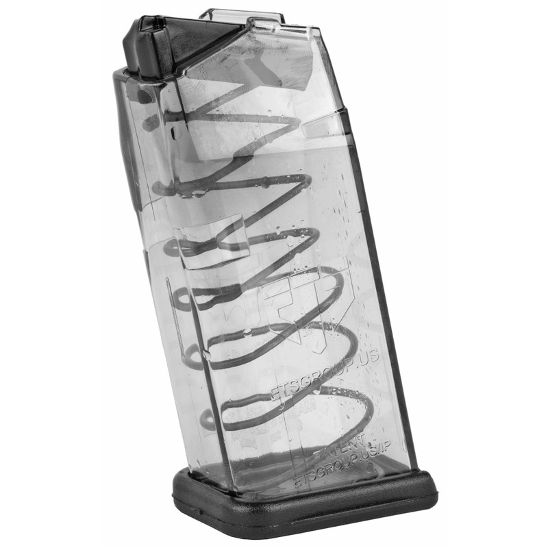 Elite Tactical Systems Elite Tactical Systems Group Magazine, 45ACP, 9 Rounds, Fits Glock 30, Polymer, Clear GLK-30
