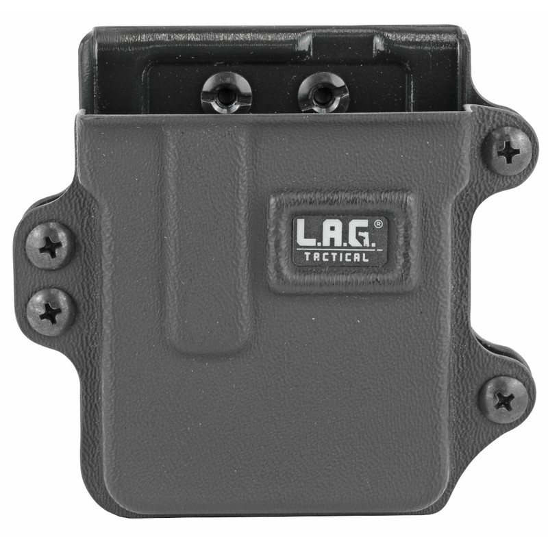 L.A.G. Tactical L.A.G. Tactical Single Rifle Magazine Carrier, Fits AR-15 and .223 Accuracy International Magazines, Kydex, Black Finish 35000