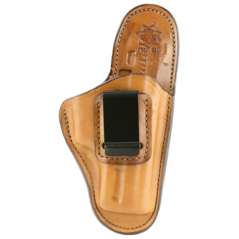 Bianchi Bianchi Model #100 Professional IWB Holster, Fits Glock 19/23/32, Leather, Tan, Right Hand 19234