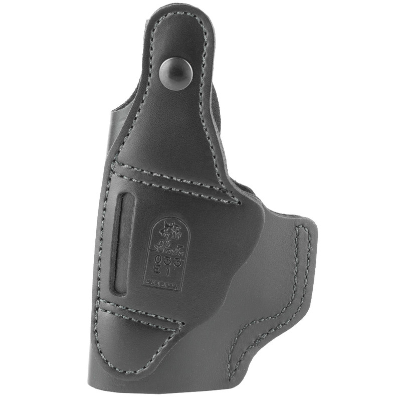 DeSantis DeSantis Gunhide Dual Carry II Holster, Fits Glock 26/27, Right Hand, Black Leather 033BAE1Z0