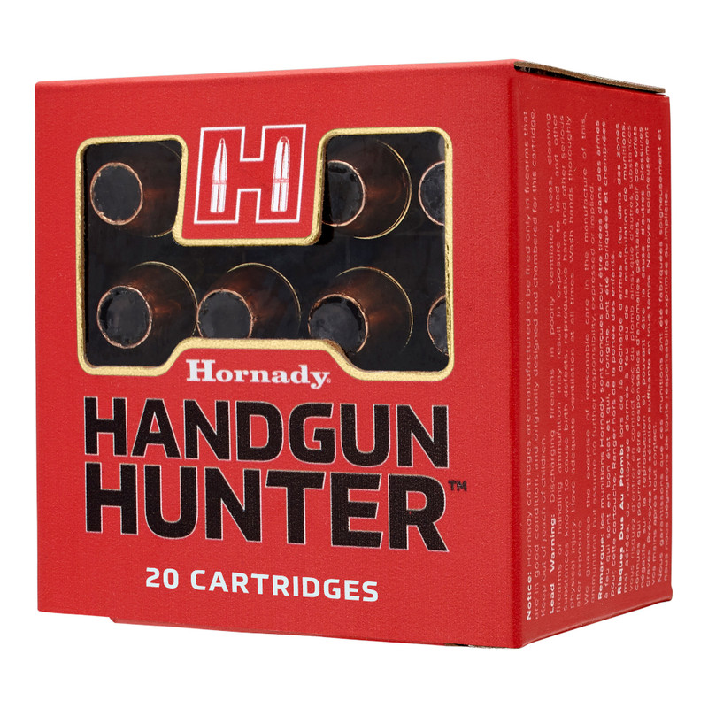 Hornady Hornady Handgun Hunter, 40 S&W, 135 Grain, MonoFlex, 20 Round Box 91361