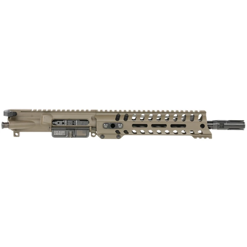 PATRIOT ORDNANCE FACTORY Minuteman Upper Receiver Assembly, 5.56, 10.5" Barrel, Carbine Length Lo Pro DI Gas Block,  9" Rail PATRIOT BROWN (01817)
