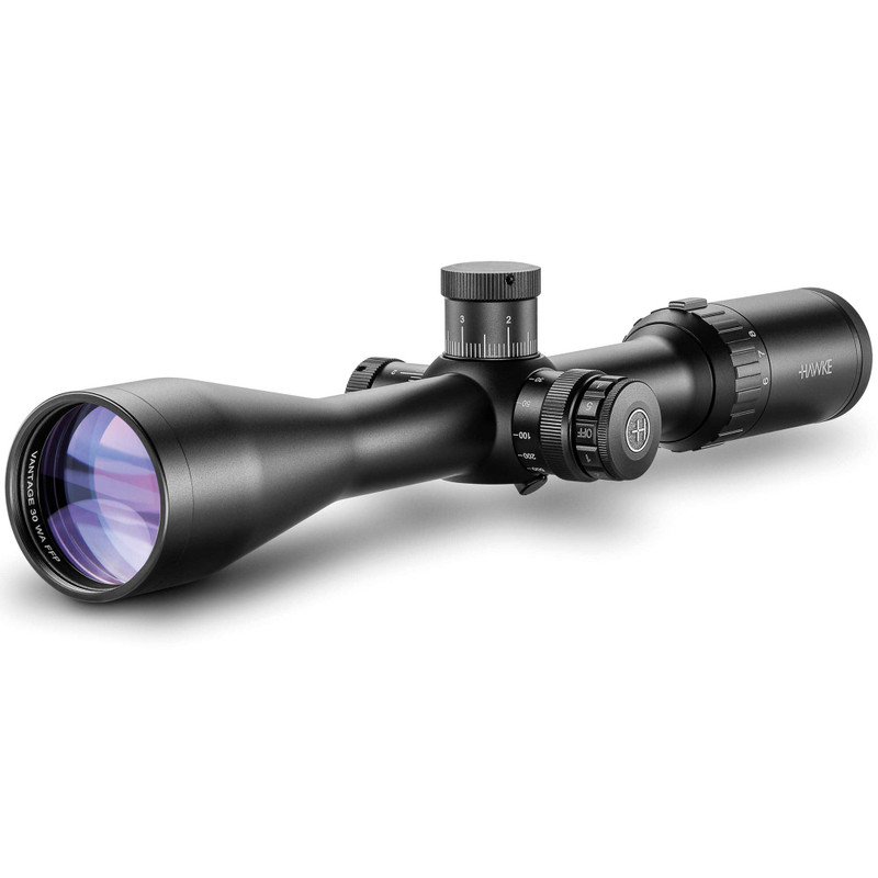 Hawke HAWKE Vantage 30 WA FFP 6-24x50 1/2 Mil Dot IR Reticle Riflescope (14304)