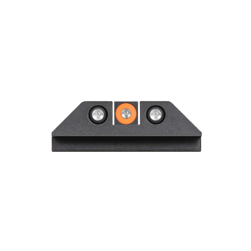 Night Fision NIGHT FISION Glock 17/19/34 Orange Front Ring and Black Rear Rings Night Sight Set (GLK-001-003-OGZG)