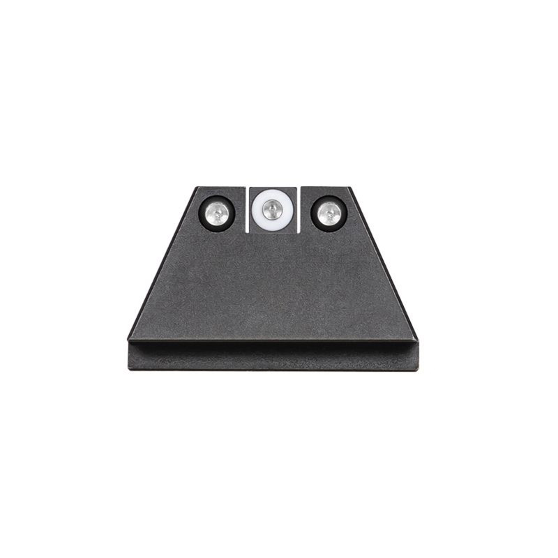 Night Fision NIGHT FISION Suppressor Height Glock 17/19/34 White Front Ring Black Rear Rings Night Sight Set (GLK-004-003-WGZG)