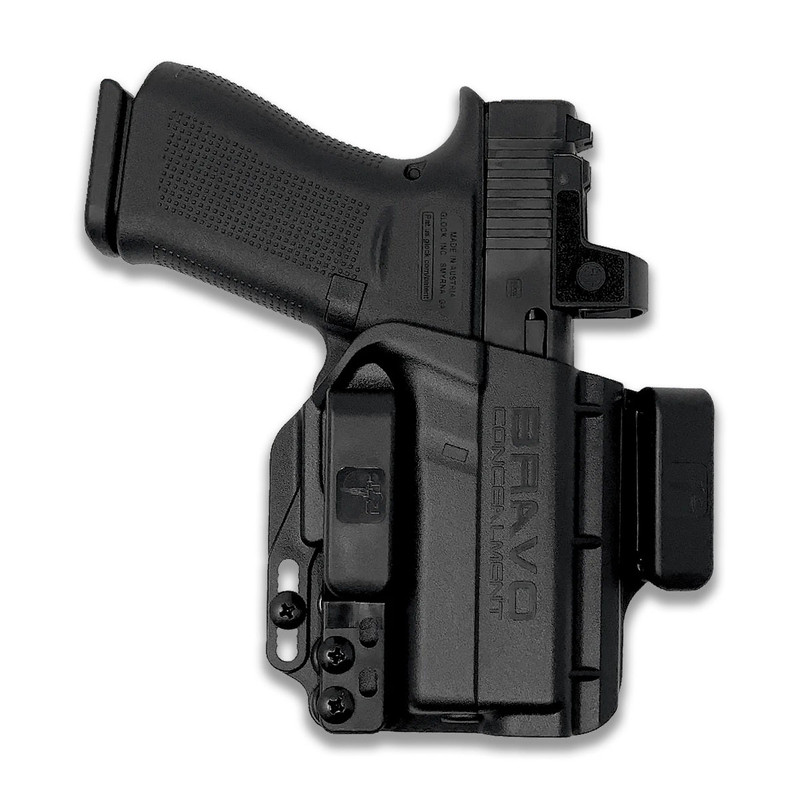 Bravo Concealment BRAVO CONCEALMENT IWB Torsion 3.0 RH Black Holster for Glock 43, 43X, 43X MOS (BC20-1028)