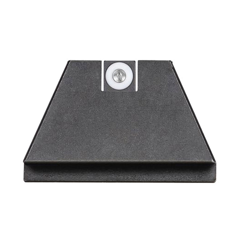Night Fision NIGHT FISION Suppressor Height For Glock 17/19/34 White Front Ring /Blank Rear Night Sight Set (GLK-004-013-WGZX)