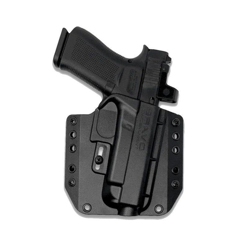 Bravo Concealment BRAVO CONCEALMENT OWB BCA 3.0 RH Black Holster for Glock 48 MOS (BC10-1029)