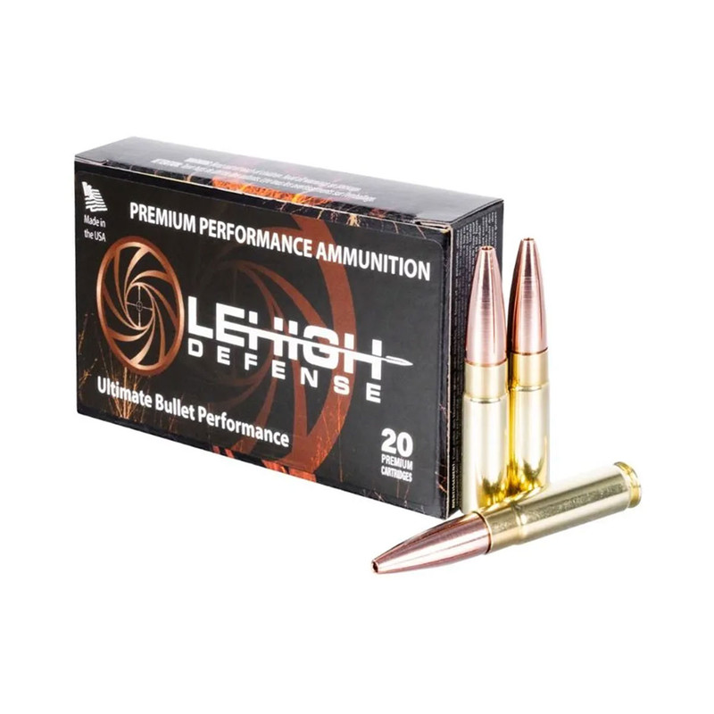 Wilson Combat WILSON COMBAT Lehigh Defense Maximum Expansion 300 AAC Blackout 194Gr 20rd Ammo (LA300BLK-194-ME)
