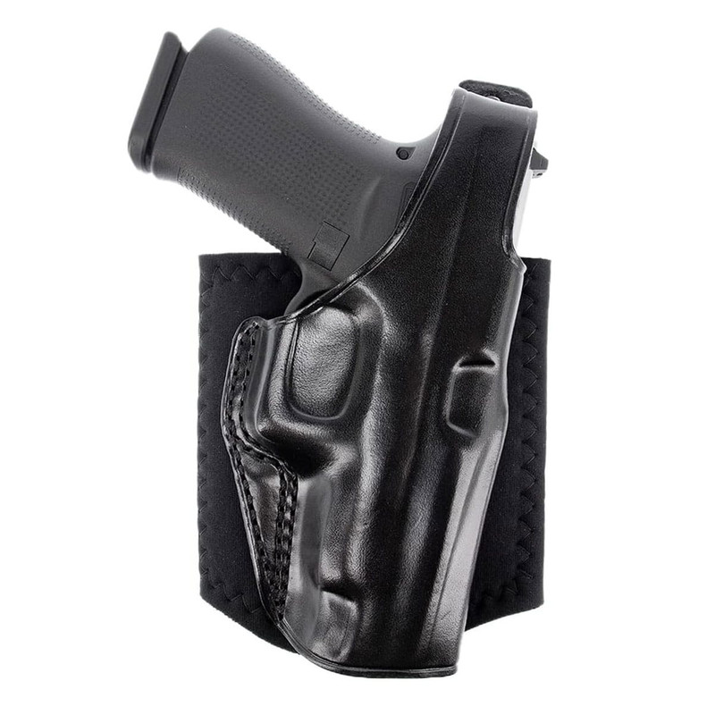 Galco GALCO Ankle Glove Black Right Hand Holster for Glock 43, 43X, Taurus GX4 (AG800RB)
