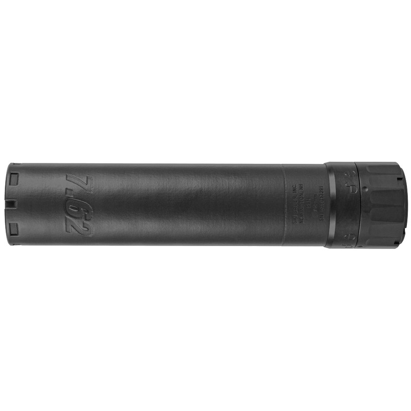 Sig Sauer SLH762-QD 7.62MM Inconel High Temp Cerakote Black 21.1oz Quick Detach Suppressor, Includes QD Mount/Muzzle Brake