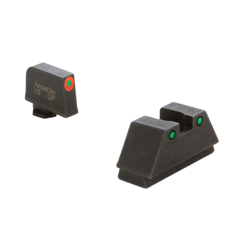 AmeriGlo AMERIGLO Spartan Operator Sight Set for Glock Models (excluding 42, 43, 48) (GL-452)