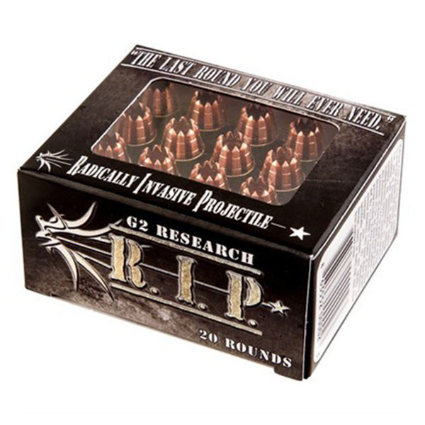 G2 Research Ammo G2 RESEARCH RIP 45 ACP 162Gr 20 Rd Box Ammo (RIP-45ACP)