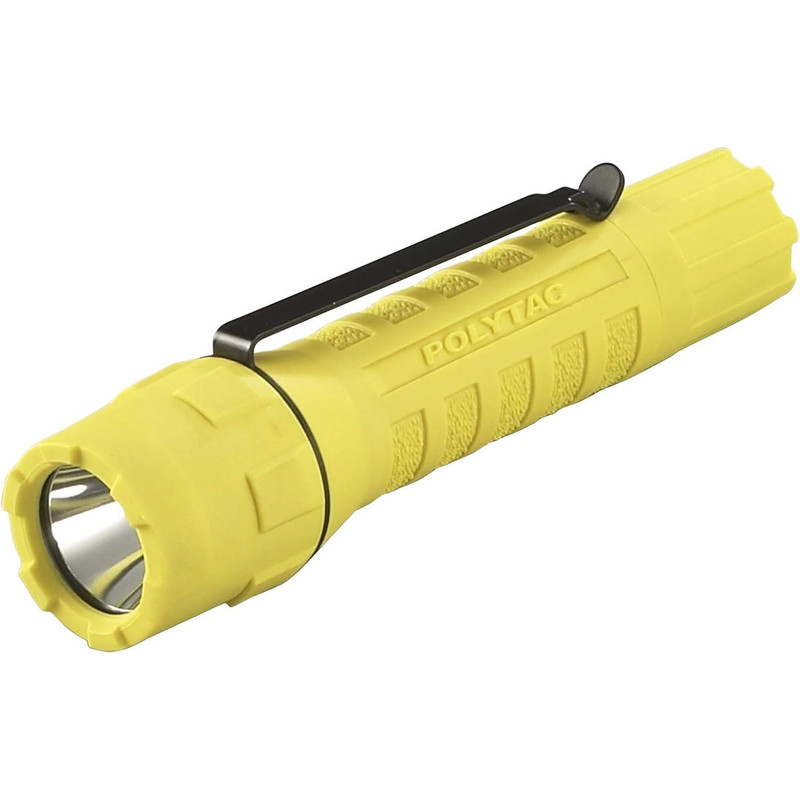 Streamlight STREAMLIGHT PolyTac Yellow 276 Lumens Flashlight with Lithium Batteries (88853)