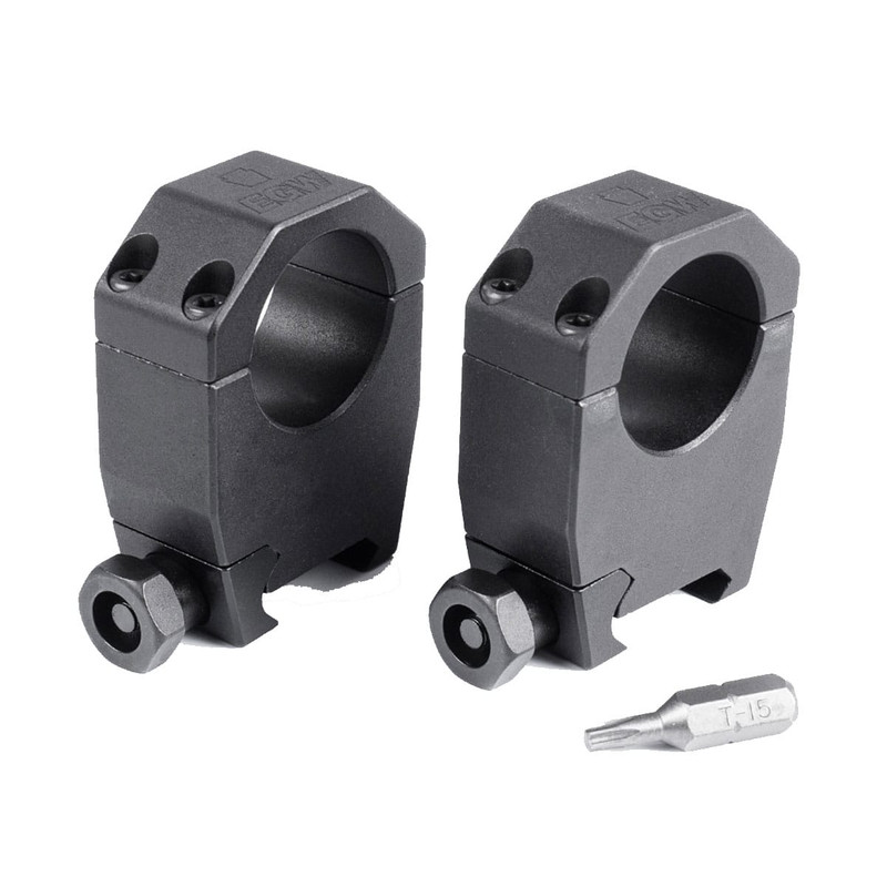 EVOLUTION GUN WORKS Keystone Series 1in High Scope Rings (62002)