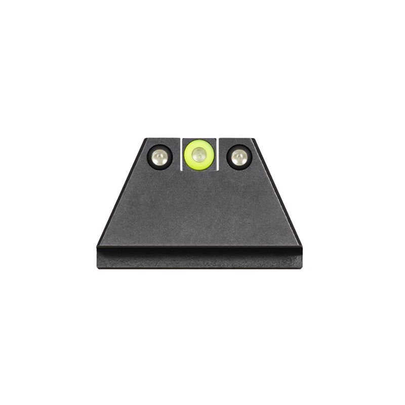 Night Fision NIGHT FISION Suppressor Height Yellow/Black Night Sight Set for Glock 17/19/34 (GLK-004-003-YGZG)