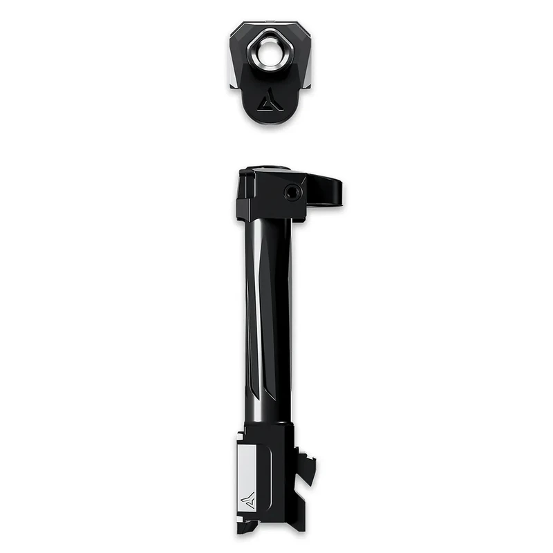RADIAN WEAPONS Ramjet + Afterburner Combo 9mm Luger Black Stainless Steel Fluted Barrel for Glock 17 Gen5 (H0005)