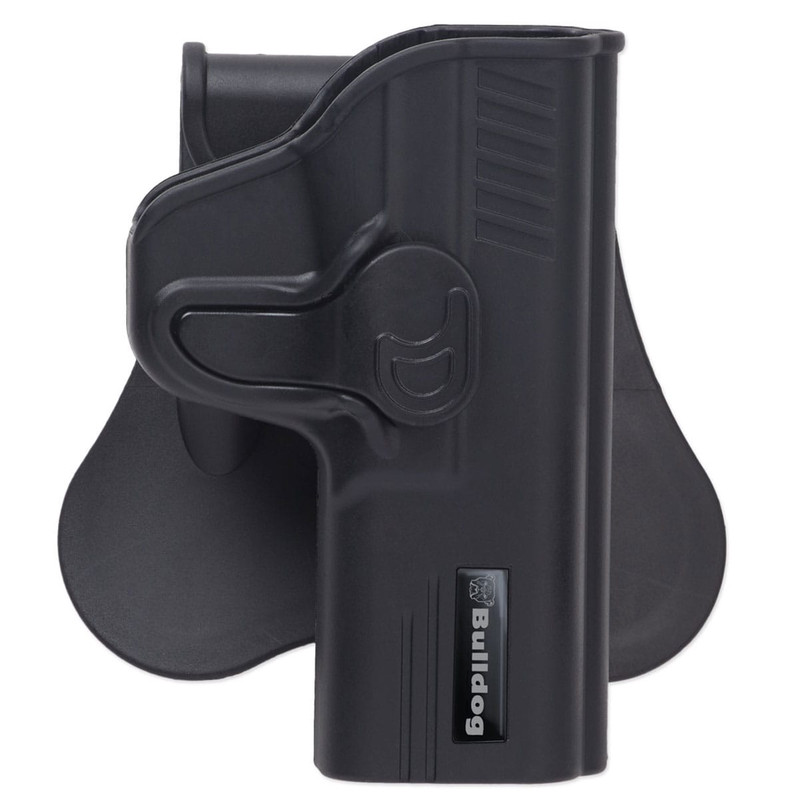 Bulldog Cases BULLDOG CASES Rapid Release Black Right Hand Paddle Holster for Glock 42 (RR-G42)