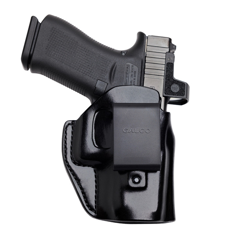 Galco GALCO Stow-N-Go Elite Black IWB Holster Fits Glock 48/Glock 48 MOS/Glock 48 MOS/Glock 48 (STOE834RB)