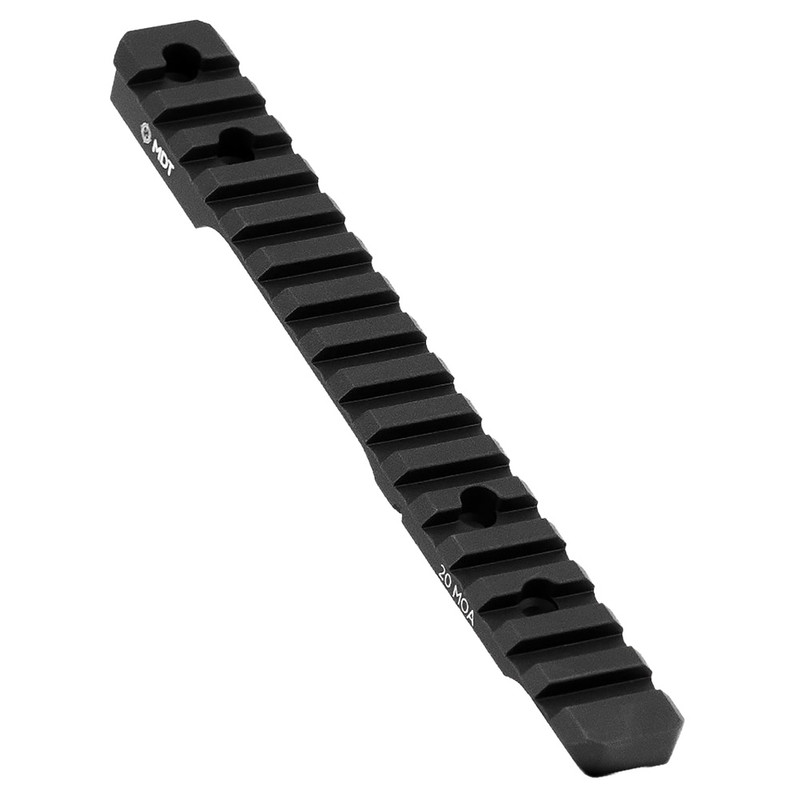 MDT MDT 20 MOA Black Anodized Picatinny Scope Base for Tikka T1X (104505BLK)
