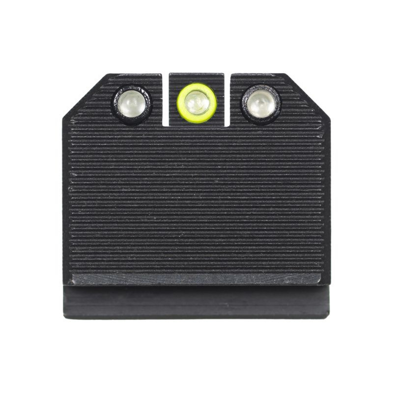 Night Fision NIGHT FISION Optics Ready Stealth Night Sight Set for Glock 43/43x w/ RMRcc (GLK-003-465-472-YGZG)