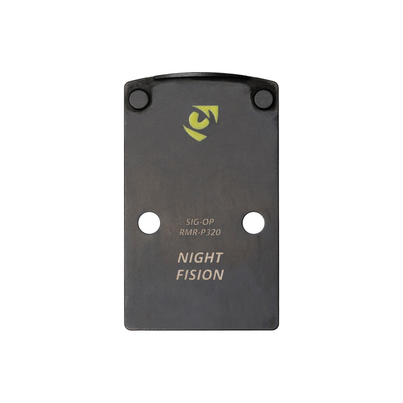 Night Fision NIGHT FISION Optic Mounting Plate for SIG Sauer PRO Cut P320 to RMR Footprint (SIG-OP-RMR-P320)