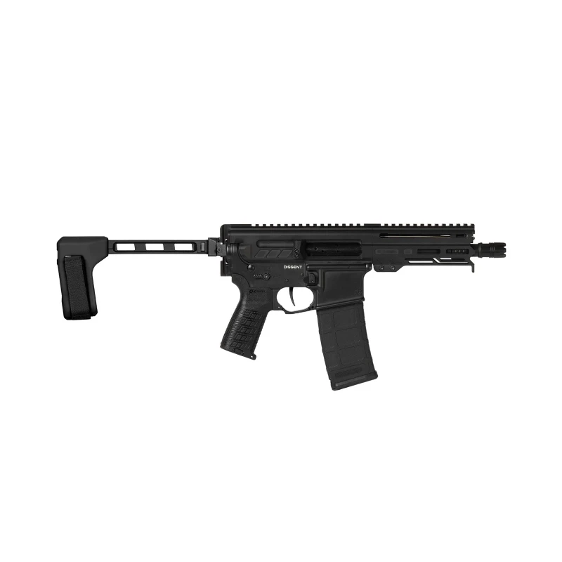 CMMG Dissent Mk4 .300 BLK 6.5in 30rd Braced Armor Black Semi-Auto Pistol (30A2D0F-AB)
