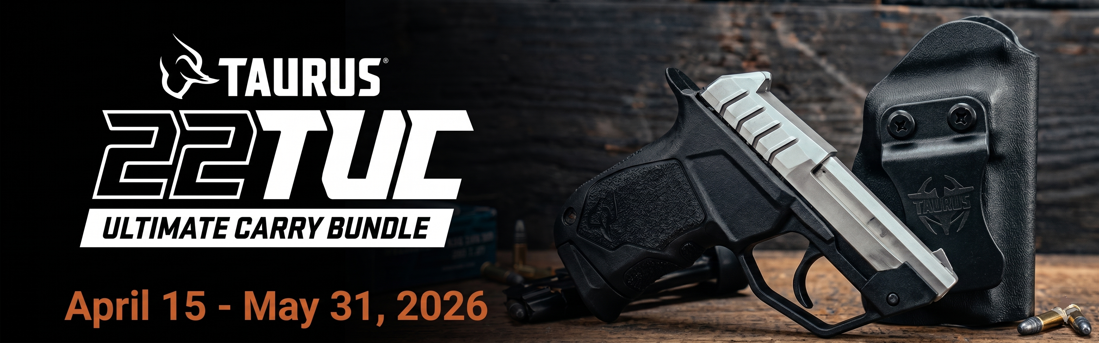 Get a Free Holster with Your Taurus 22TUC Purchase!
