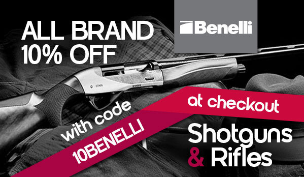 Don’t miss the 10% OFF deal on BENELLI Shotguns & Rifles ALL BRAND - discount reveals with code 10BENELLI at checkout