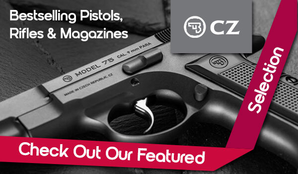 Check Out CZ Featured Selection: Bestselling Pistols, Rifles & Magazines