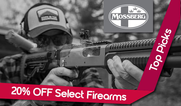 Save 20% on MOSSBERG Select Shotguns & Rifles