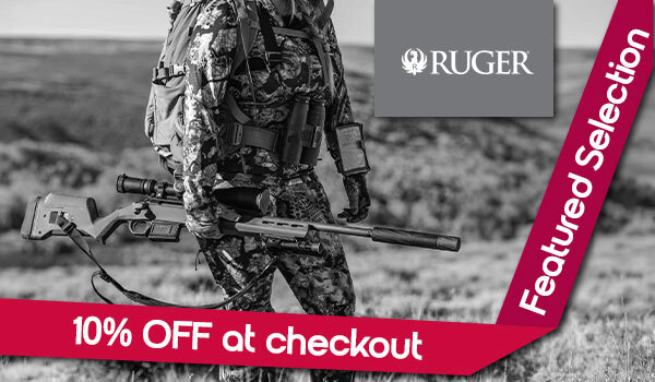 Don’t miss the 10% OFF deal on RUGER Featured Selection - discount reveals at checkout
