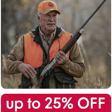 Beretta Firearms & Clothing: Save up to 25%