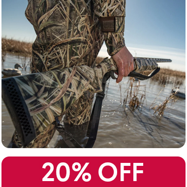 Save 20% on Select MOSSBERG Shotguns & Rifles
