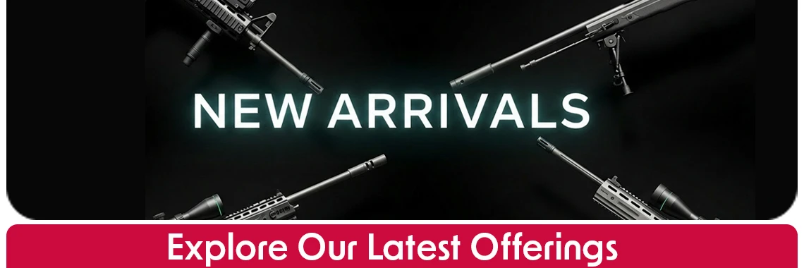 Explore Our New Arrivals: Firearms & Upgrades shooters are actively asking for