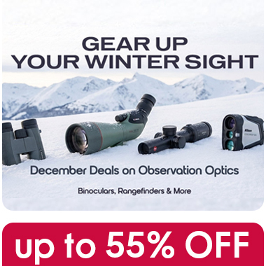 Gear Up Your Winter Sight: December Deals on Observation Optics