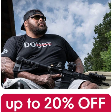 Save up to 20% on Featured SB TACTICAL Stabilizing Braces & Stock Systems